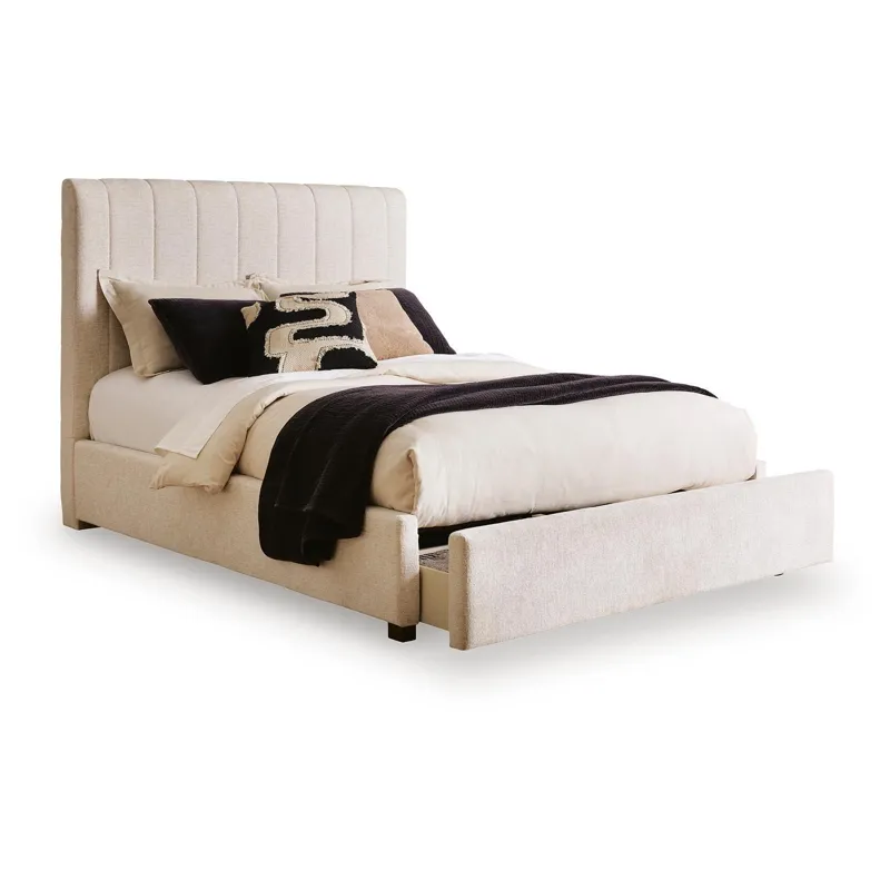 Shoralli Queen Upholstered Storage Bed