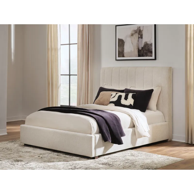 Shoralli Queen Upholstered Storage Bed