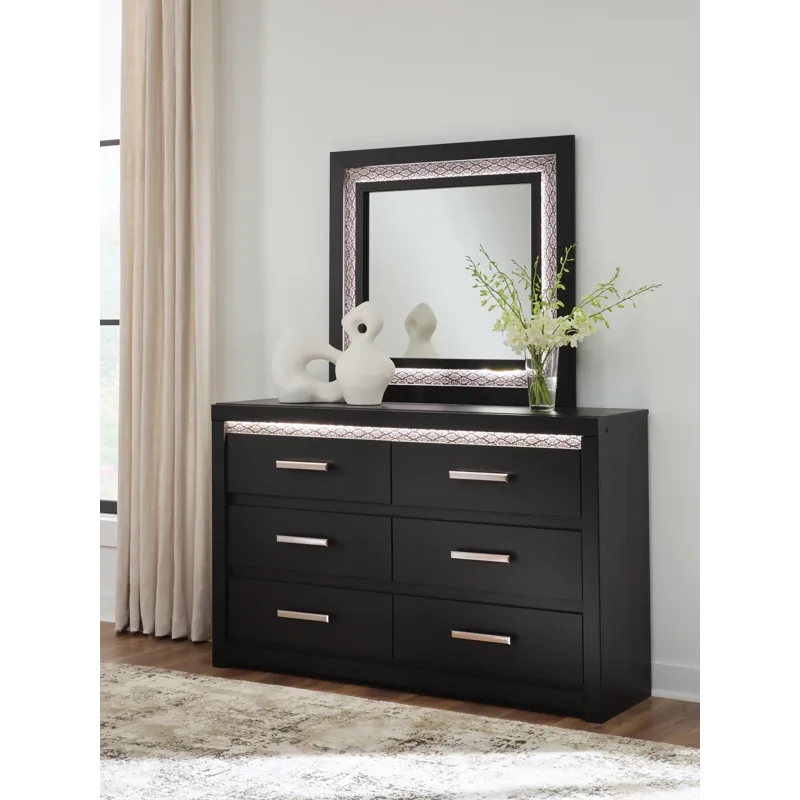 Shoralli Dresser and Mirror