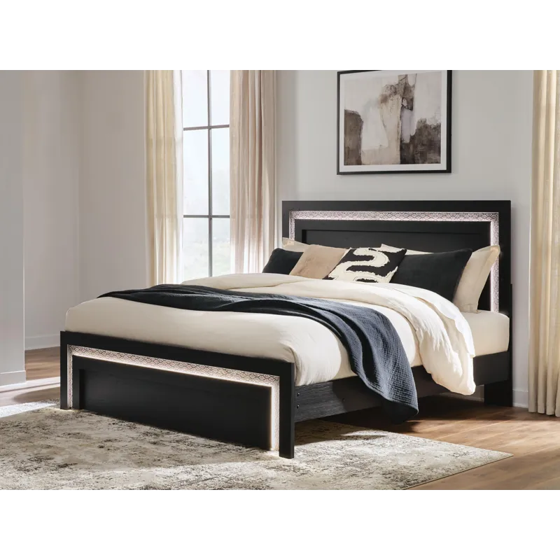Shoralli Queen Panel Bed