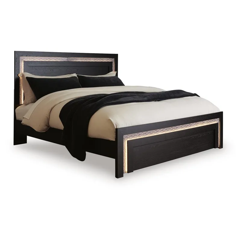 Shoralli Queen Panel Bed