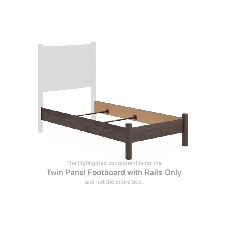 Pamytta Twin Panel Footboard with Rails