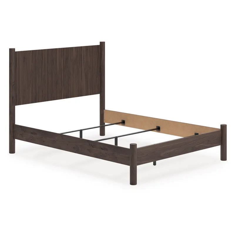 Cadmori Queen Panel Bed, Dresser, Mirror and Nightstand