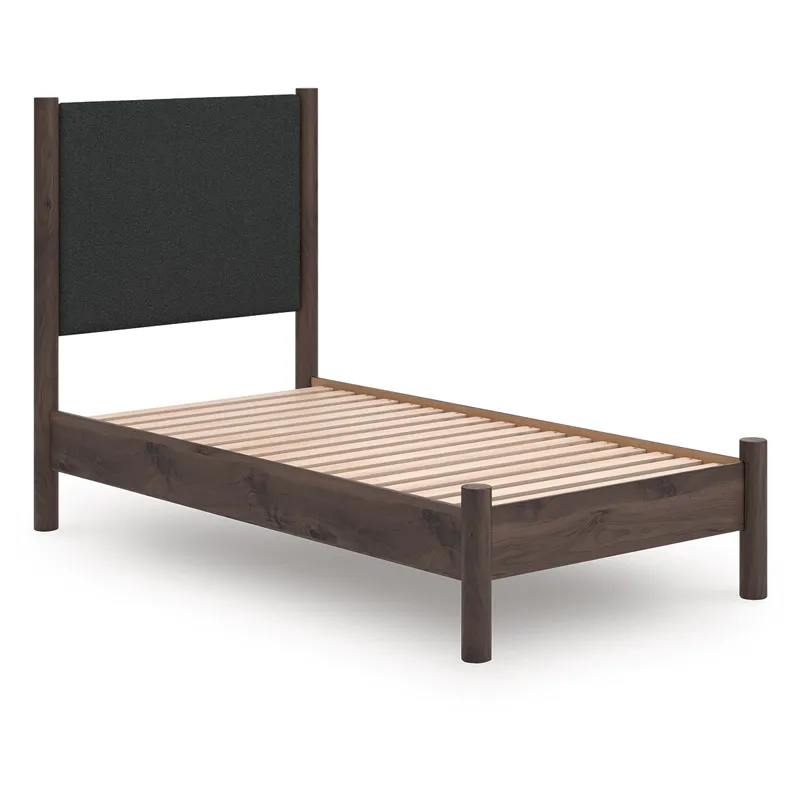 Pamytta Twin Upholstered Panel Platform Bed