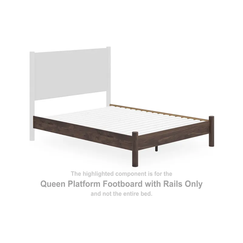 Pamytta Queen Platform Footboard with Rails