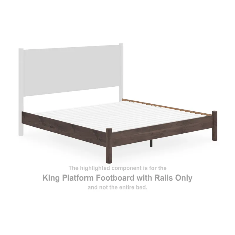 Pamytta King Platform Footboard with Rails