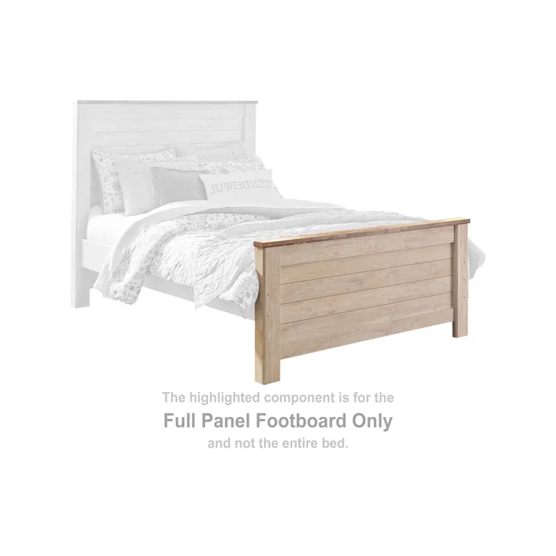 Willowton Full Panel Footboard