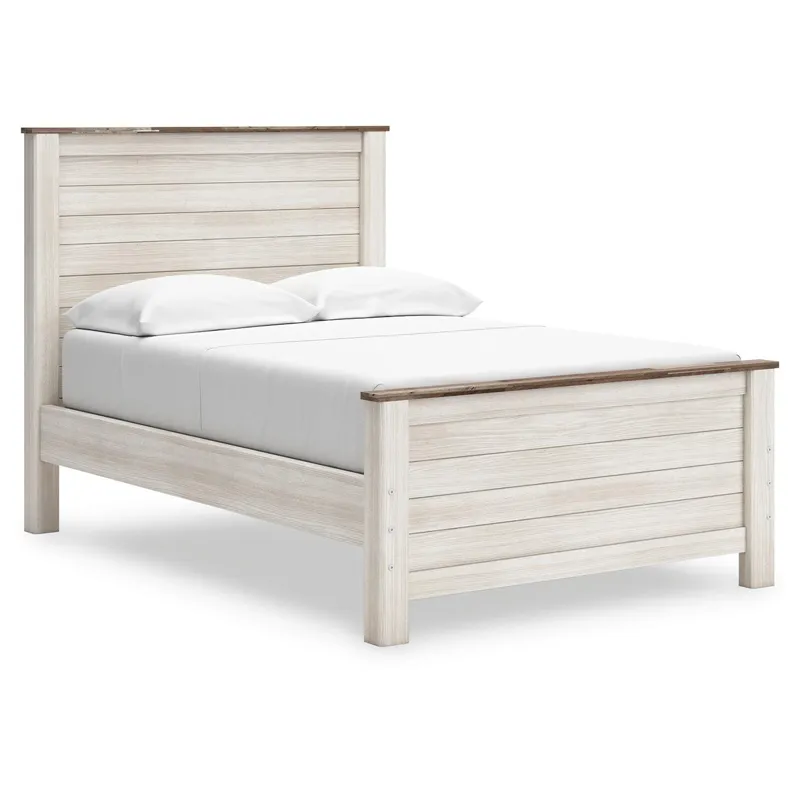 Willowton Full Panel Bed, Dresser, Chest and Nightstand