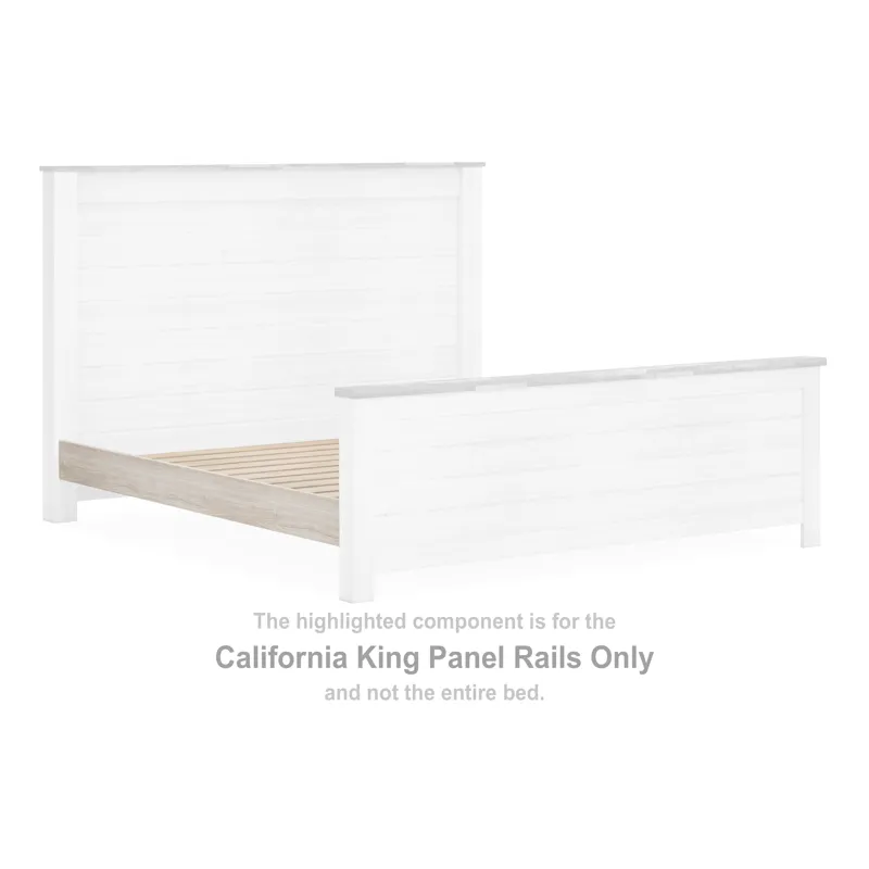 Willowton California King Panel Rails