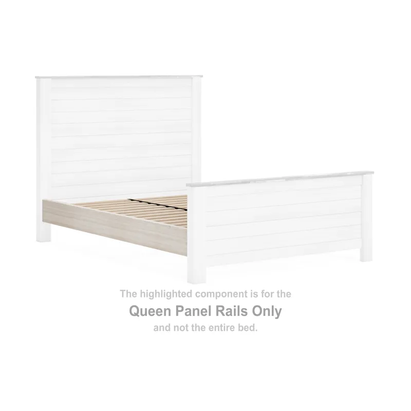 Willowton Queen Panel Rails