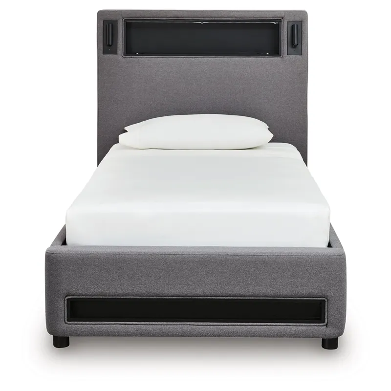 Cayberry Twin Upholstered Bed