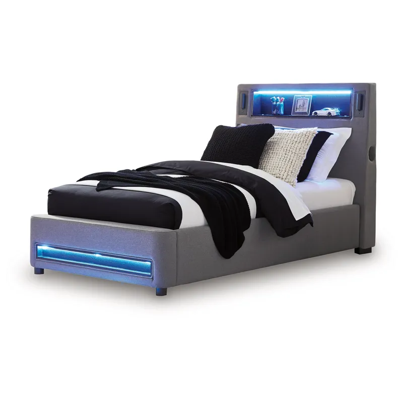 Cayberry Twin Upholstered Bed