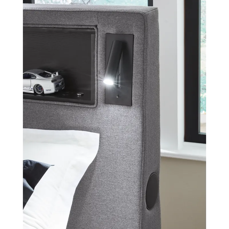 Cayberry Twin Upholstered Bed