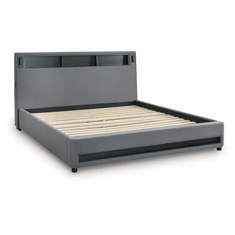 Cayberry King Upholstered Bed
