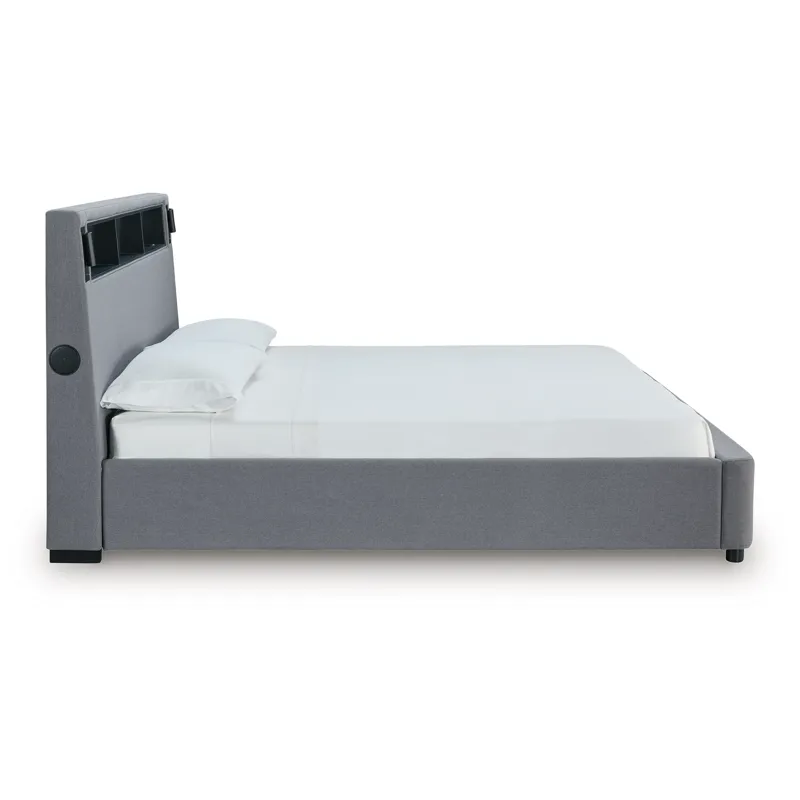 Cayberry King Upholstered Bed
