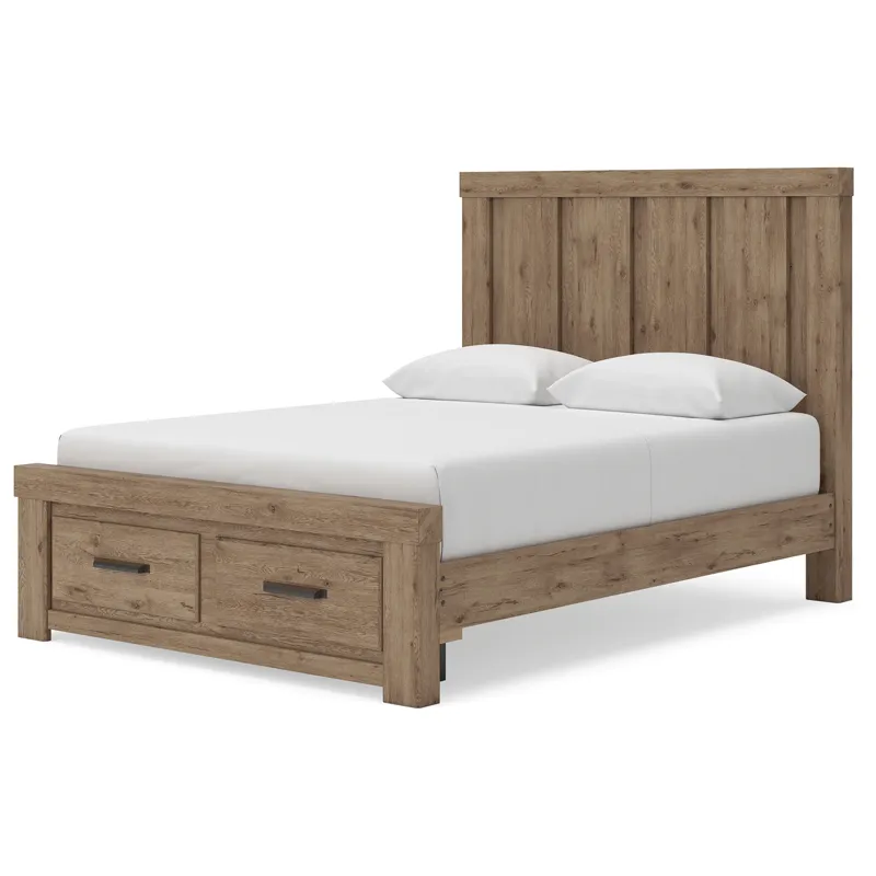 Oliandon Queen Panel Storage Bed