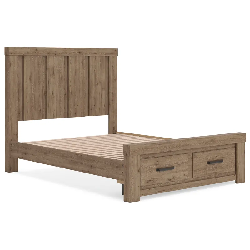 Oliandon Queen Panel Storage Bed