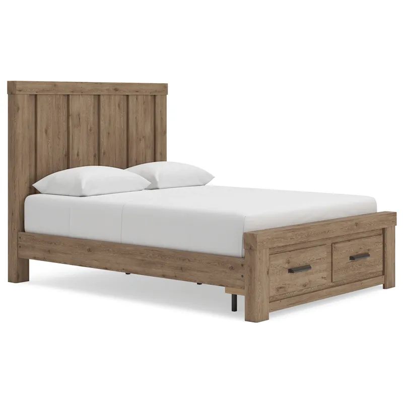 Oliandon Queen Panel Storage Bed