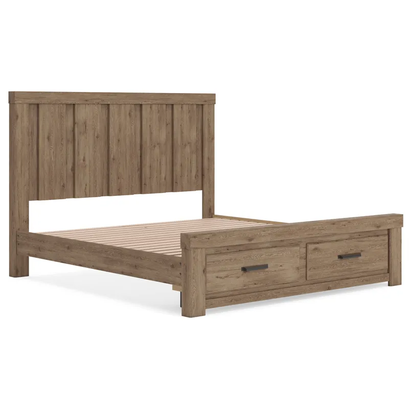 Oliandon King Panel Storage Bed