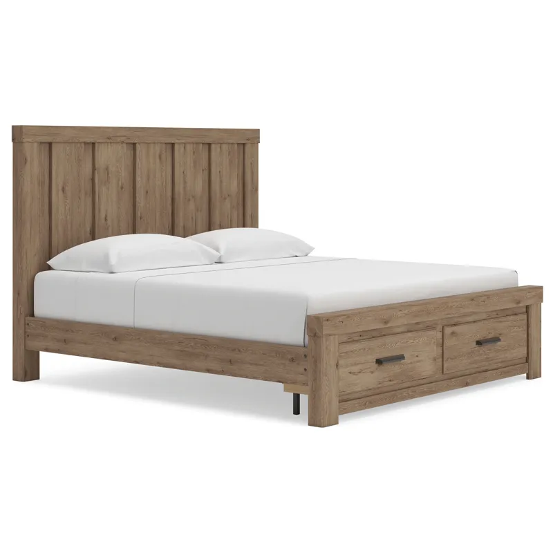 Oliandon King Panel Storage Bed