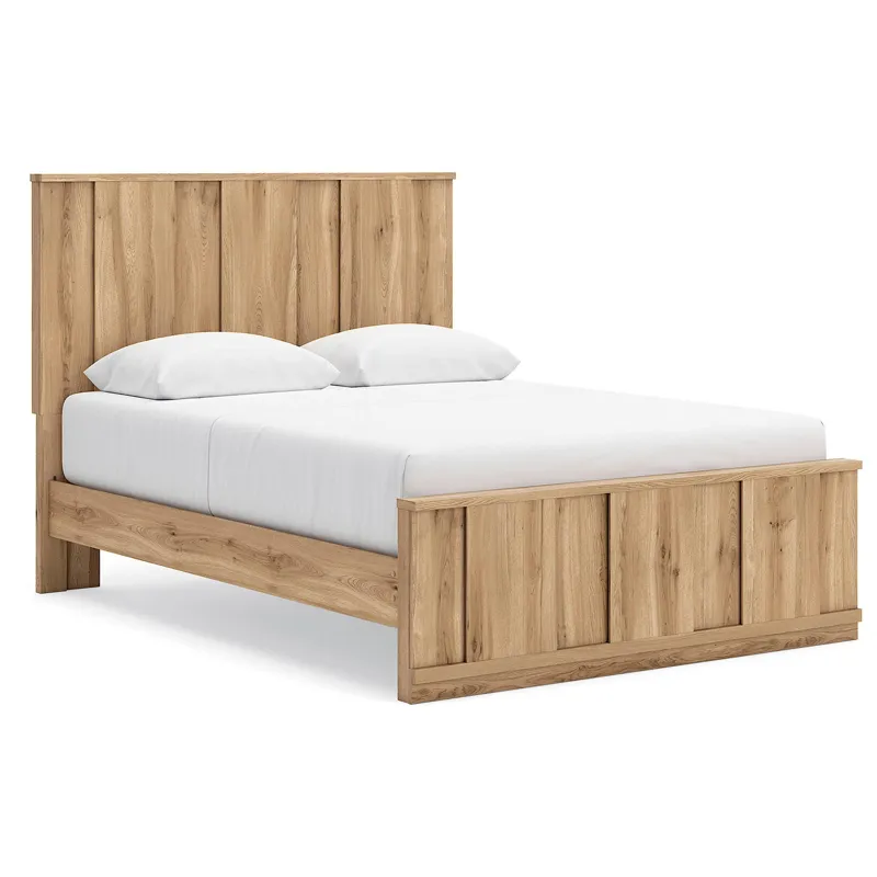 Rowden Queen Panel Platform Bed, Dresser and Mirror