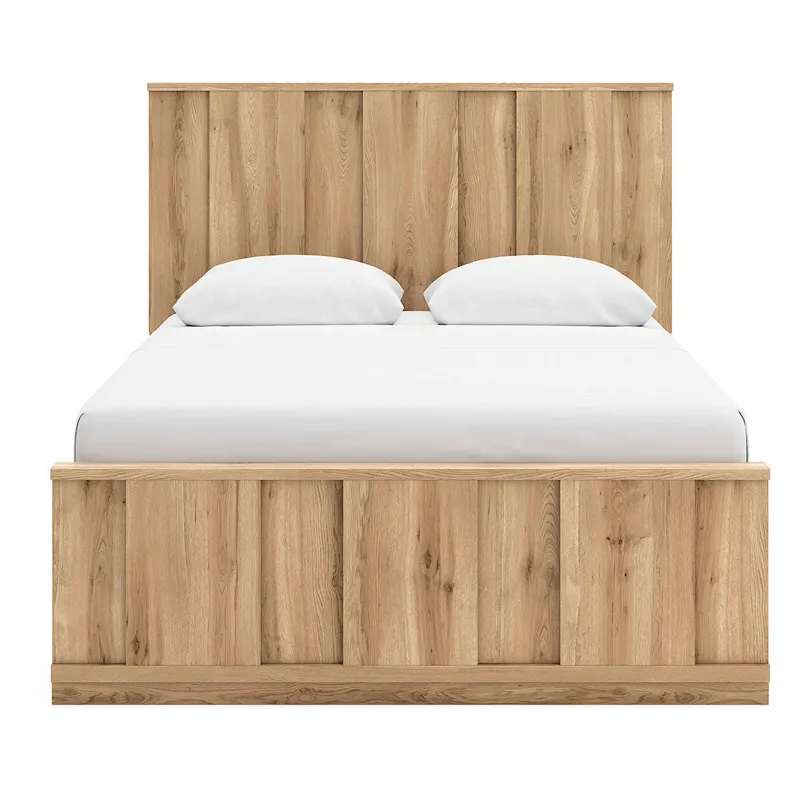 Rowden Queen Panel Platform Bed, Dresser and Mirror