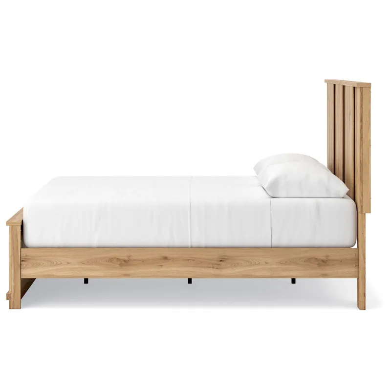 Rowden Queen Panel Platform Bed, Dresser and Mirror