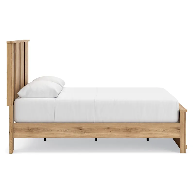 Rowden Queen Panel Platform Bed, Dresser and Mirror