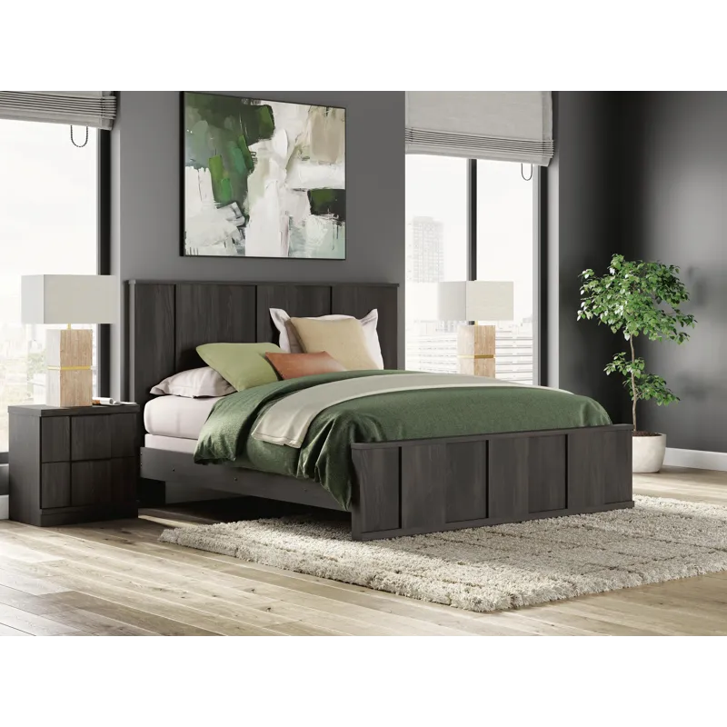 Jadiston Panel Bed