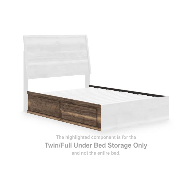 Zadilyn Twin/Full Under Bed Storage