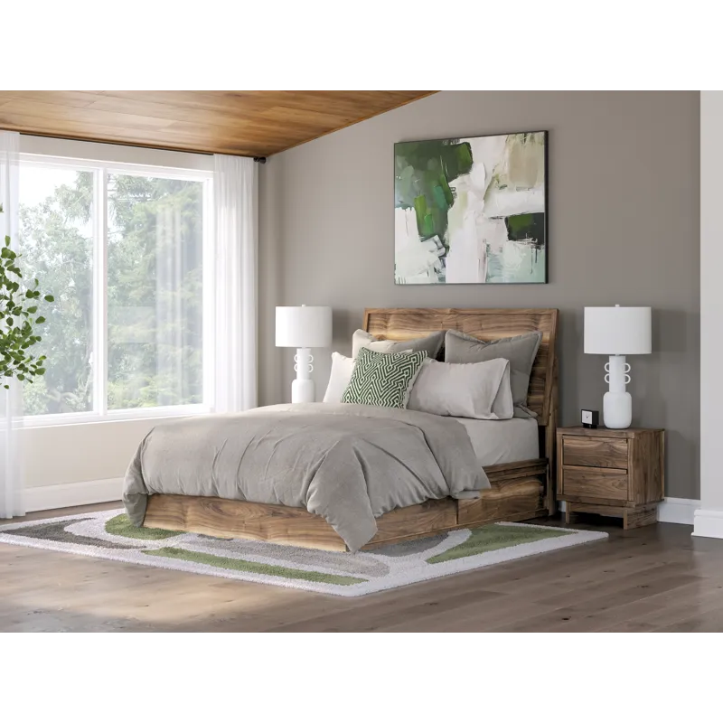 Chirason Queen Panel Bed with Storage