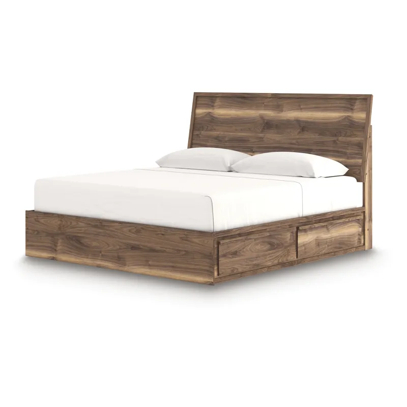 Chirason King Panel Bed with Storage