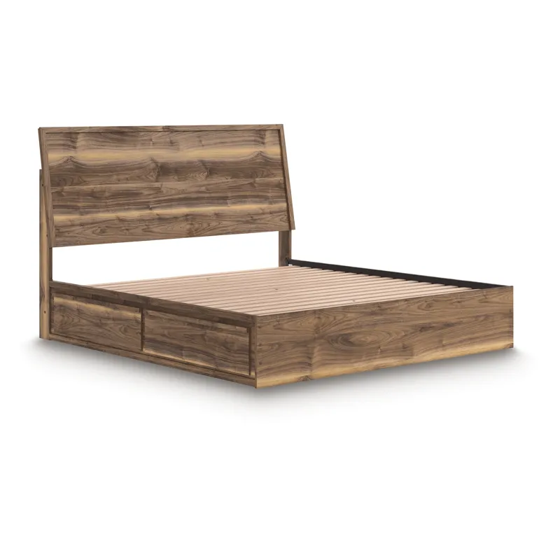Chirason King Panel Bed with Storage