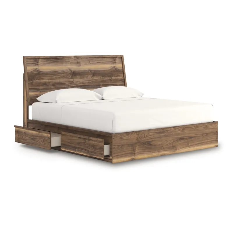 Chirason King Panel Bed with Storage