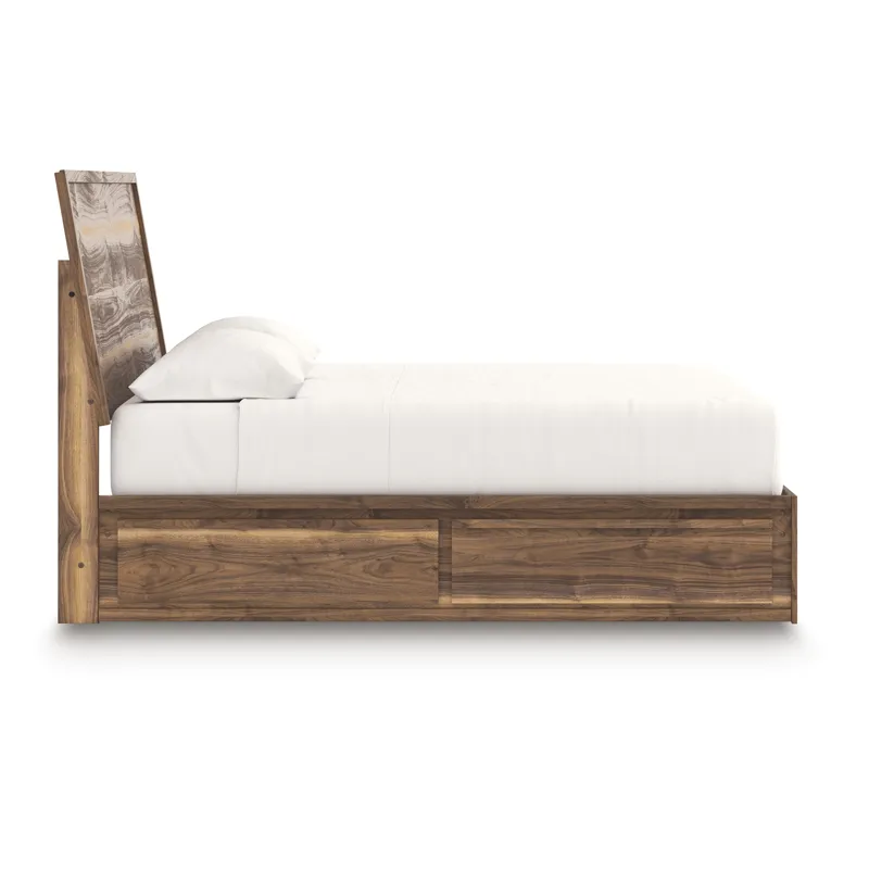 Chirason King Panel Bed with Storage