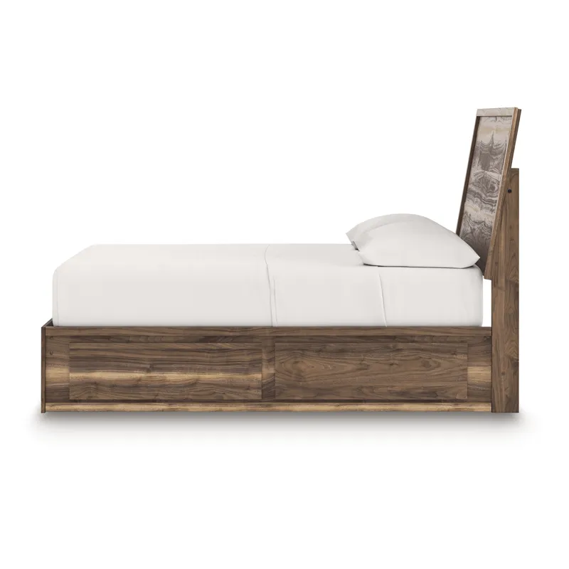 Chirason Full Panel Bed with Storage