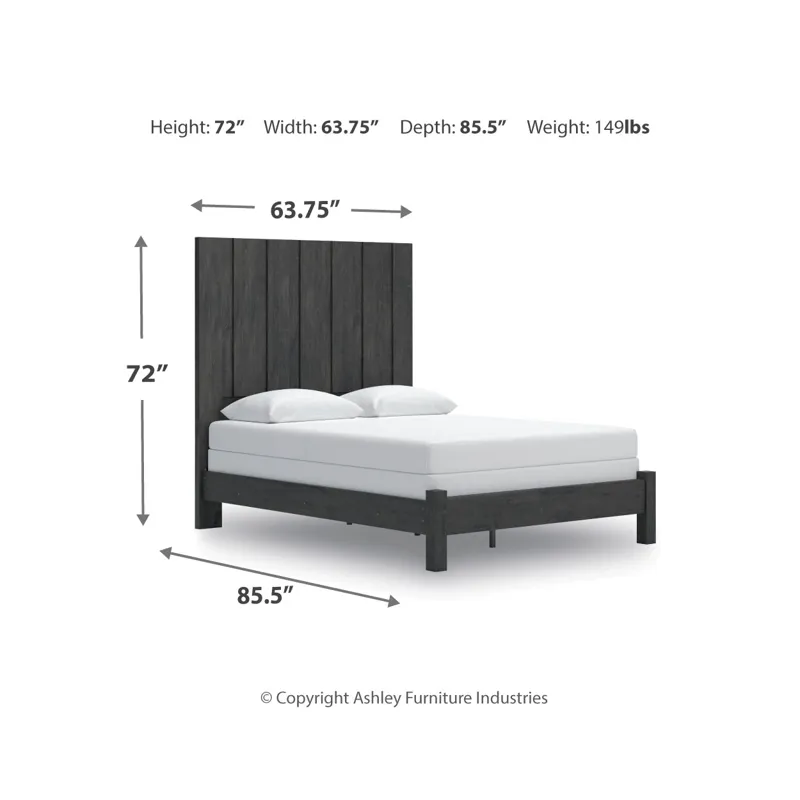 Fraluna Queen Panel Bed, Dresser and Mirror