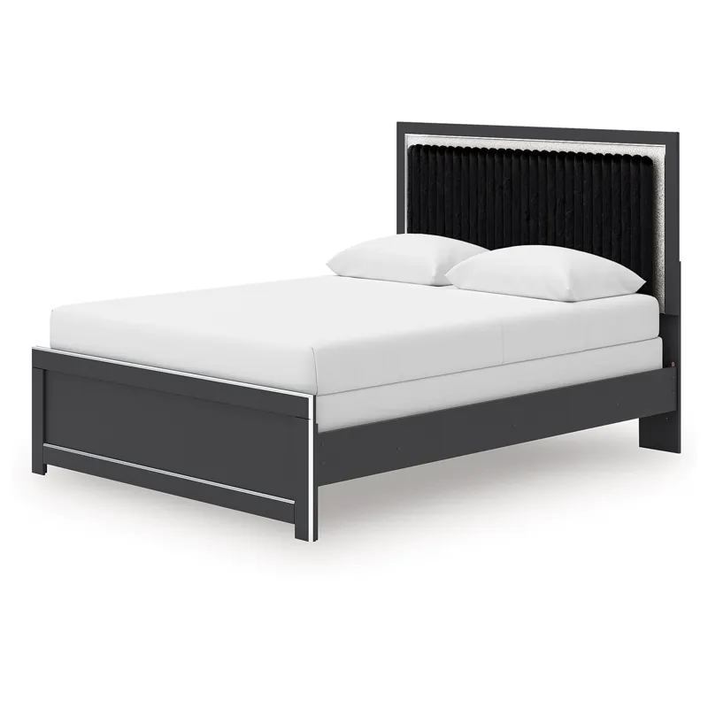 Birmonton Queen Panel Bed, Dresser, Mirror and Nightstand