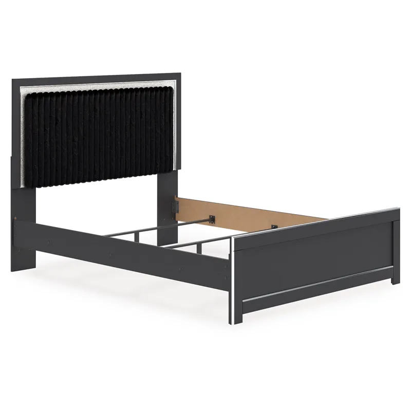 Birmonton Queen Panel Bed, Dresser, Mirror and Nightstand