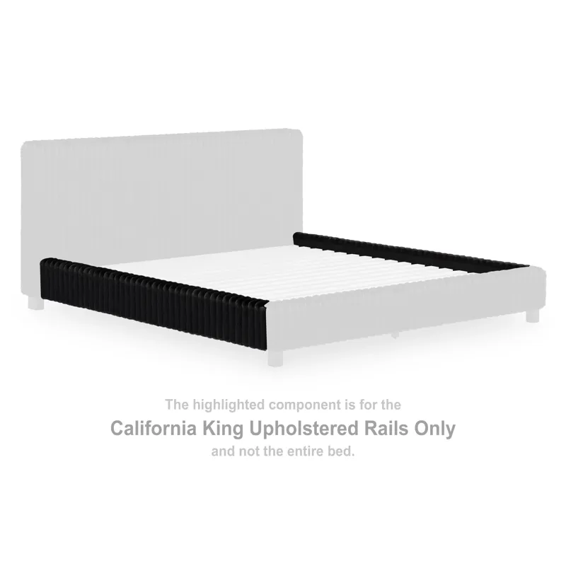 Zuraleus California King Upholstered Rails
