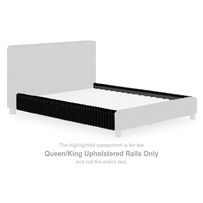 Zuraleus Queen/King Upholstered Rails