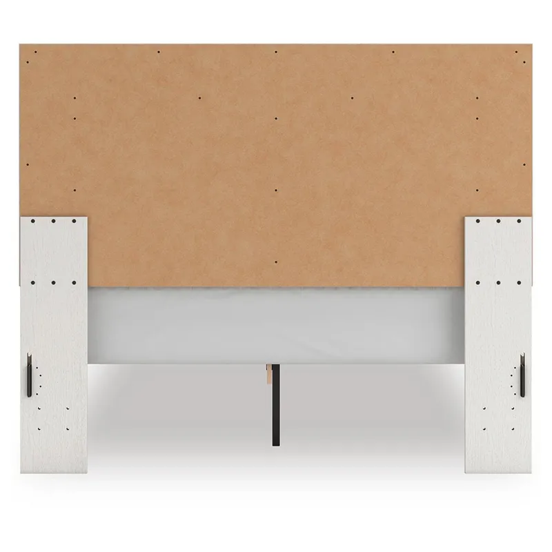 Zuraleus Queen Upholstered Platform Bed, Dresser, Mirror and Nightstand