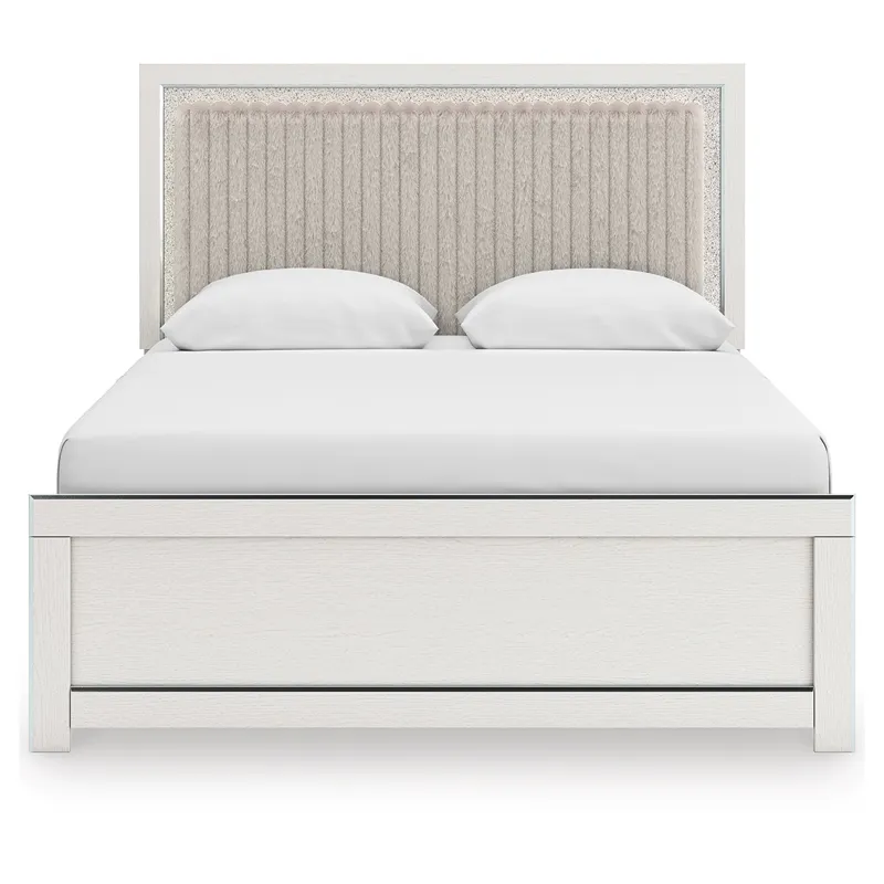 Birmonton Queen Upholstered Panel Platform Bed