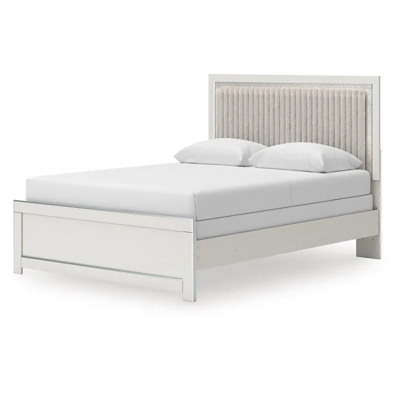 Birmonton Queen Upholstered Panel Bed