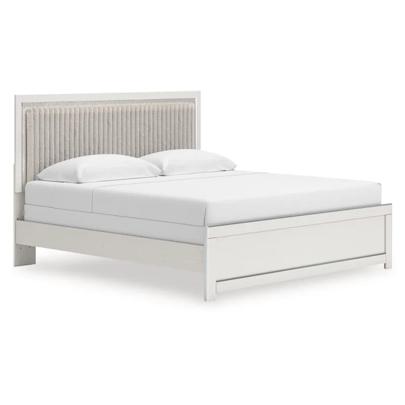 Birmonton King Upholstered Panel Bed