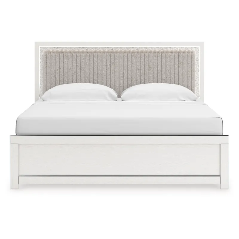 Birmonton King Upholstered Panel Bed