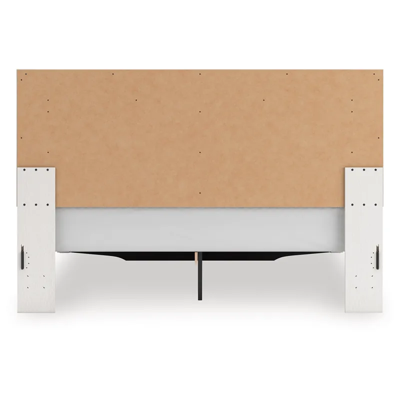 Birmonton King Upholstered Panel Platform Storage Bed