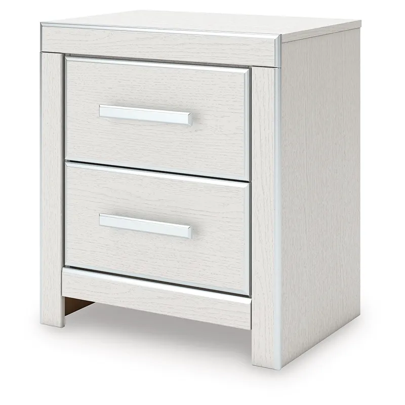 Birmonton Queen Storage Bed, Dresser, Mirror and Nightstand