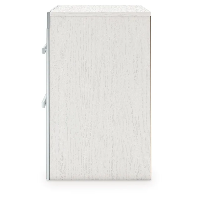 Birmonton Queen Storage Bed, Dresser, Mirror and Nightstand