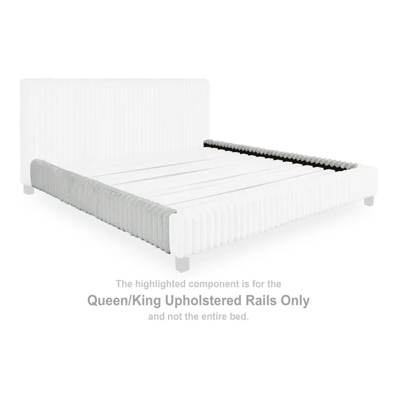 Zuraleus Queen/King Upholstered Rails